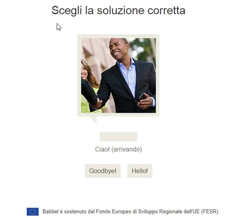 Corso per imparare l'inglese con Babbel